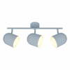 Laelamp Candellux Azuro, 3xE27, 40 W, 55 x 10 cm, helesinine