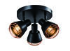 Laelamp Candellux Neria, 3xE14, 40W, must, 5598-83111