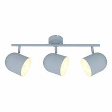Laelamp Candellux Azuro, 3xE27, 40 W, 55 x 10 cm, helesinine