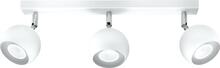 Laelamp Sollux Oculare 3, 3xGU10, 40 W, valge