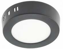 Laevalgusti Gtv Oris Plus LD-ORN07W-NBP-10, 7W, 4000K, 560 lm, IP20, must