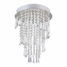 Laelamp Trio Pomp, LED, hõbedane, ø 30 cm