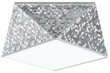 Laelamp Sollux Hexa 25, E27, 60 W, hõbe