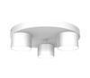 Laelamp Milagro Dixie, 3xGX53, 11W, 230V, valge