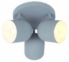 Laelamp Candellux Azuro, 40 W, E27, 32 x 32 cm, helesinine