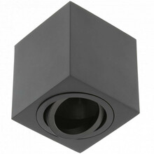 Laevalgusti Gtv Aveiro Bis OS-AVB8090KW1-00, 80x80x90 mm, IP20, max 20W, must