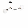 Laelamp Opviq Kromozom, 1011, valge/must, metallkorpus