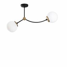 Laelamp Opviq Kromozom, 1011, valge/must, metallkorpus