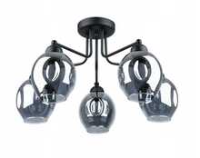 Lühter Sollux Fillan SL.1145, 5xE27, 60W, must