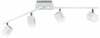 Laelamp Trio Roubaix, 4x4W, 1600lm, 3000K, valge