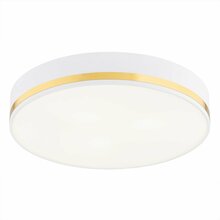 Laelamp Argon Amore 7034, 2xE27, 15W, 25 cm, valge/kuldne