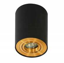 Laevalgusti Azzardo BROSS 1, 1xGU10, 50W, must/kuldne