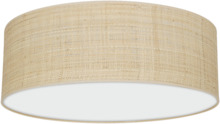 Laelamp Milagro Marshall, 3xE27, 60W, 230V, valge/rattan, 50 cm