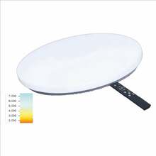 Laelamp Tope Sopot, 2x36 W, 3000-6500 K, IP20, 480 x 75 mm