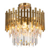 Laelamp Milagro Aspen Gold, 6xE14, max 40W, 45 x 45 cm, kuldne