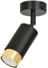 Laelamp Emibig Hiro 1, 10 W, GU10, Black-Gold