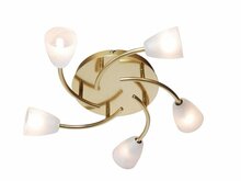 Laevalgusti G.LUX Mica-5S, 5 x G9, matt kuld