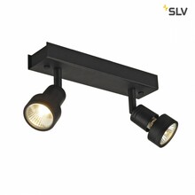 Laelamp SLV Puri 2, 147370, 2x GU10, max. 2x 50W, matt must
