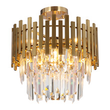 Laelamp Milagro Aspen Gold, 6xE14, max 40W, 45 x 45 cm, kuldne