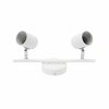 Laelamp Okko Safi GU13014D-2TU, 2xGU10, 2x5W, valge