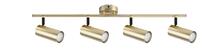 Laelamp Candellux Colly, 4xGU10, 15W, kuldne, 9x76 cm