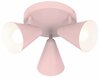 Laelamp Candellux Amor, 3xE14, 40 W, roosa, 34 x 34 cm