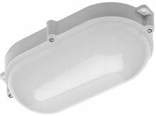 Laevalgusti GTV Luxia LD-KALU10OW-40, 10 W, 4000 K, IP65, ovaalne, valge