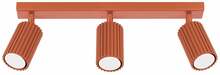 Laelamp Sollux Karbon 3L, SL.1638, 3xGU10, 10W, punane