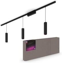 Rippvalgusti Philips Hue Perifo, 3x LED RGBW, 15,6W, 2000-6500K, must