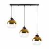 Rippvalgusti Candellux Contessa, 3x40 W, E27, must, 33-21250