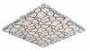 Laelamp Candellux Fiera, 1x9W LED, 31x31 cm