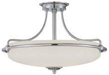 Laelamp Elstead Lighting Griffin QZ-GRIFFIN-SFM-AN, 4xE27, 100W, läikiv kroom