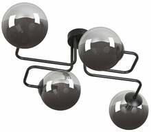 Laelamp Emibig Brendi 4, 4xE14, 4x10W, must/graphite