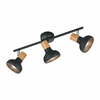 Laelamp Trio Latika, ø 10 cm, matt must