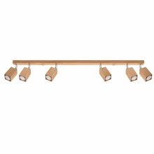Laelamp Sollux Keke 6, 6xGU10, 40W, tamm