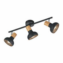 Laelamp Trio Latika, ø 10 cm, matt must