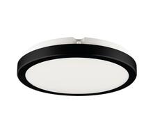 Laevalgusti vannituppa Milagro Vera, 24W, 4000K, IP65, must