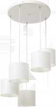 Rippvalgusti Eltap Vespillo, 58x58x115 cm, 15 W, E27, valge