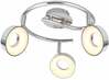 Laelamp Candellux Isla, 4 W, LED, 40 x 40 cm, läikiv hõbedane