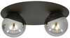 Laelamp Emibig Solar 2, 2xE14, 10W, 230V, must/grafiit