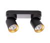 Laevalgusti Milagro Andy, 2xGU10, 8W, 230V, must/kuld