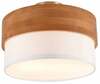 Laelamp Trio Seasons 611500201, E14, 2x40W, valge/naturaalne, 30 cm