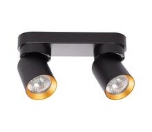 Laevalgusti Milagro Andy, 2xGU10, 8W, 230V, must/kuld