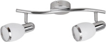 Laevalgusti Rabalux Elite 6061, 2xE14, 40W, 230V, kroom, 180 x 340 x 80 mm