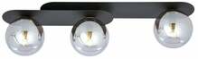 Laelamp Emibig Plaza 3 Black/Grafit, 3xE14, 3x10W