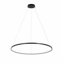 Laelamp Light Prestige Ring LP-909/1P L BK CCT, 48 W, LED, 3000 - 6000 K