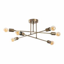 Ripplamp Opviq Fleur, 1504, 40 W, E27, kuldne