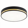 Laelamp Argon Amore 7040, 2xE27, 15W, 230V, 25 cm, must/kuldne
