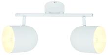 Laelamp Candellux Azuro, 80 W, E27, 38 x 10 cm, valge