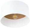 Laelamp Sollux Telesto SL.1393, 1xE27, 15W, 230V, diameeter 35 cm, valge/beež